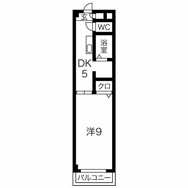 クレセールの間取り