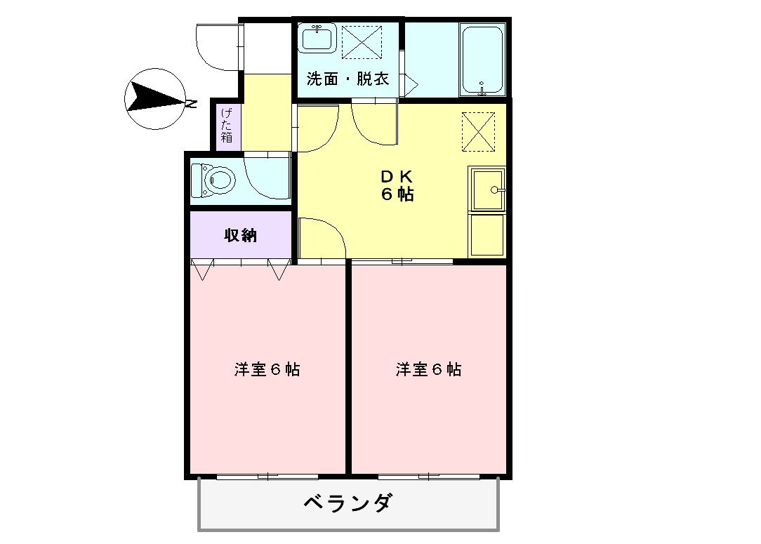 パレシオン彩の間取り