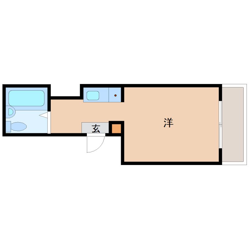 尼崎市杭瀬本町のマンションの間取り