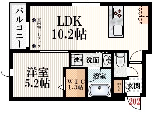 （仮）八幡山1丁目メゾンの間取り