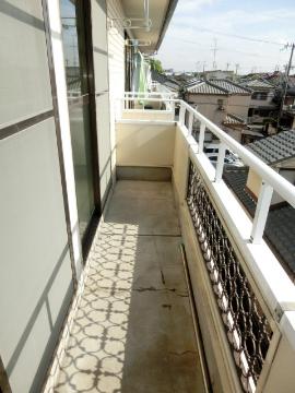 入江ハイツⅢ　バルコニー　ベランダ