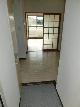 入江ハイツⅢ　玄関　玄関から室内
