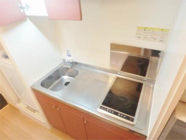 キッチン　２口コンロ設置