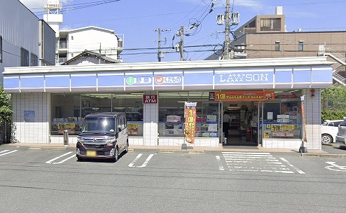 コンビニ　ローソン 久留米文化センター通店（コンビニ）まで486m