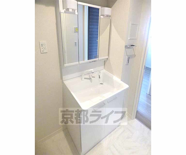 洗面設備　清潔感があります