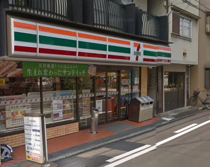 コンビニ　セブンイレブン大阪高殿2丁目店（コンビニ）まで350m