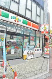コンビニ　サンクス矢口渡駅前店（コンビニ）まで404m