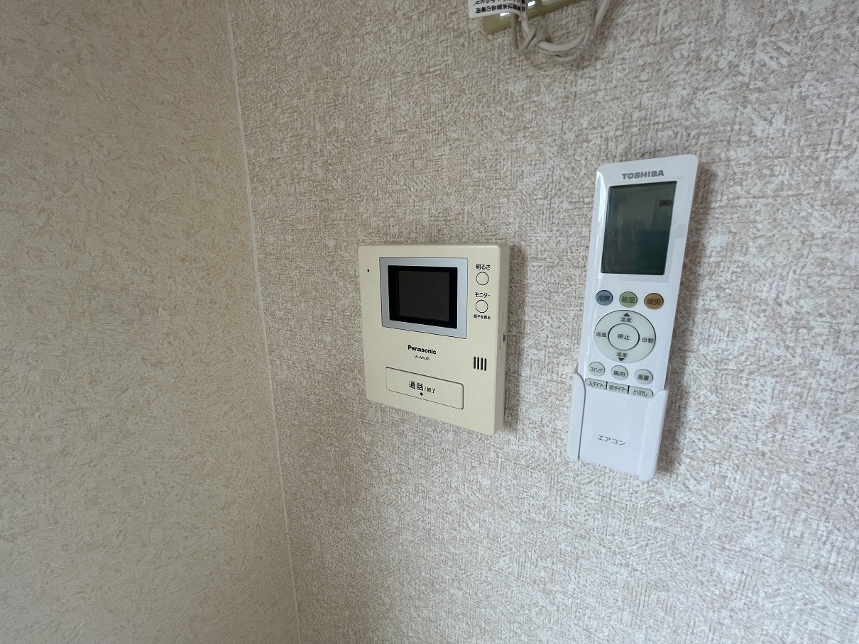 セキュリティ　モニター付きインターフォン