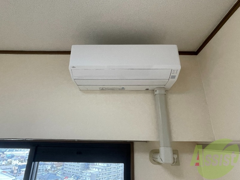 その他設備　エアコンが付いているので、快適に過ごせそうですね。