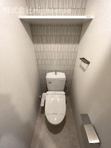トイレ　清潔感のあるトイレです