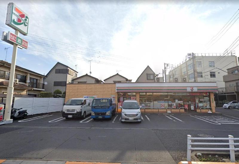 コンビニ　セブンイレブン 足立青井３丁目店（コンビニ）まで425m