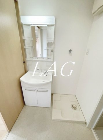 洗面設備　洗面台です。