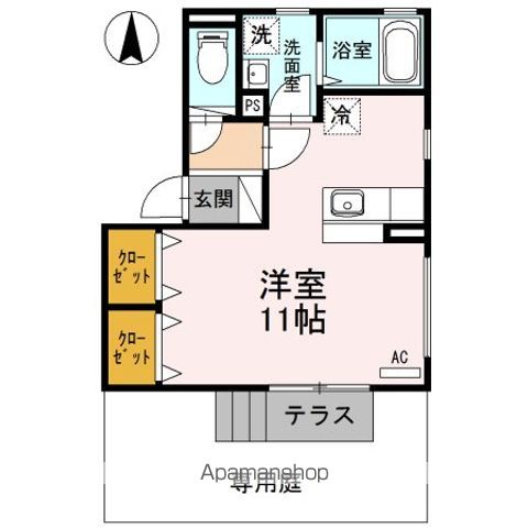 シルクコート Cの間取り写真