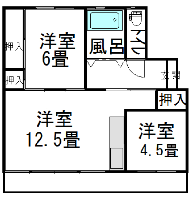 KAI TERRACE Iの間取り