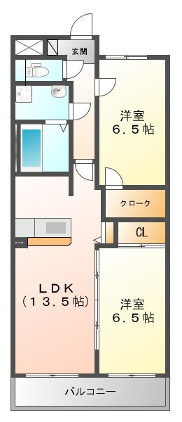 グランドパレスの間取り