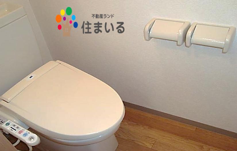 地下鉄桜通線 徳重駅 徒歩13分 2階建 築17年のトイレ写真