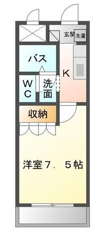 地下鉄桜通線 徳重駅 徒歩13分 2階建 築17年の間取り写真