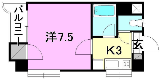 第3パールハイツの間取り