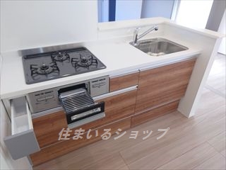 【広島市安佐北区深川のアパートのキッチン】