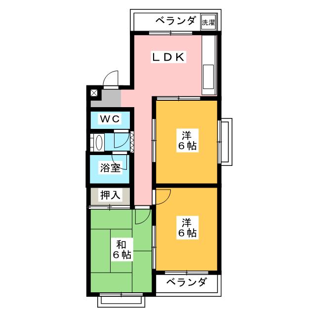 早美マンションの間取り