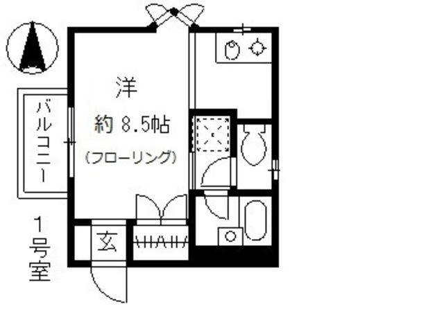 ヒルズ内山の間取り