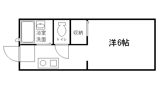 サンライフ名次の間取り