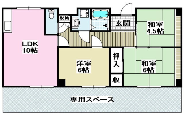 メゾンSKの間取り