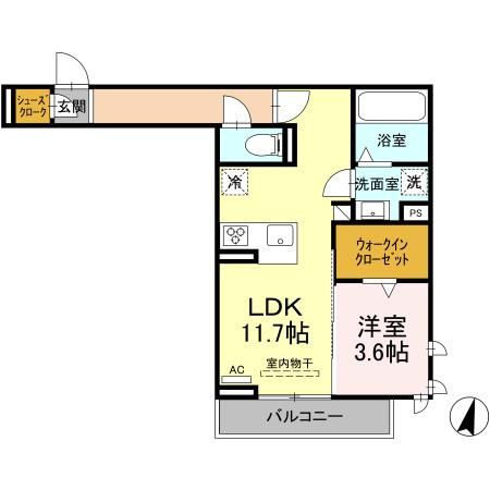 たちばなの間取り