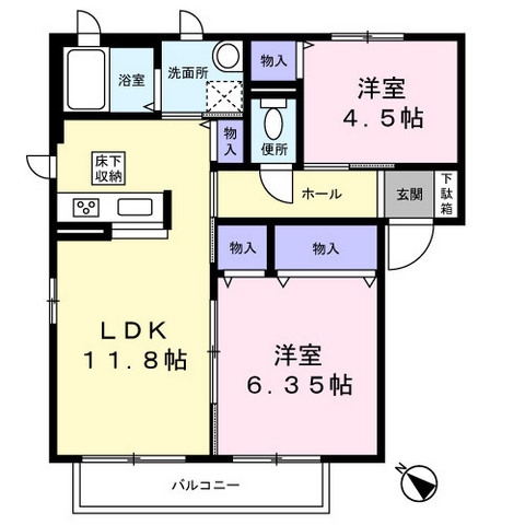 クラヴィエ_間取り_0