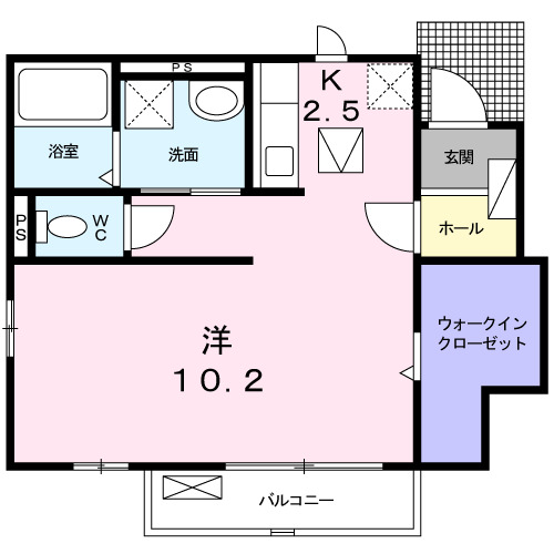 モン・ベルIIの間取り