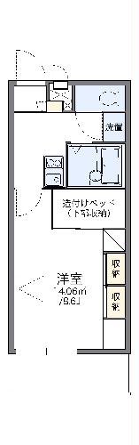 レオパレスＢｌｕｅ・ｗｉｌｌｏの間取り