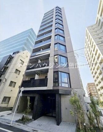 大田区西蒲田のマンションの建物外観