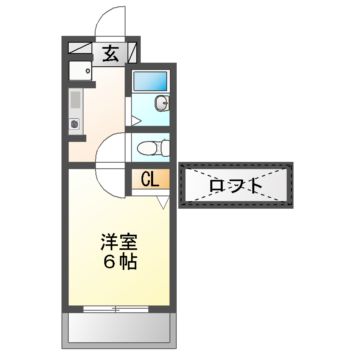 カサヴィエント南の間取り