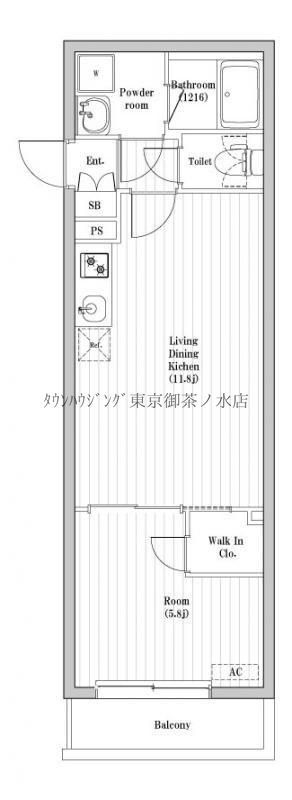 ハーモニーレジデンス文京千石の間取り