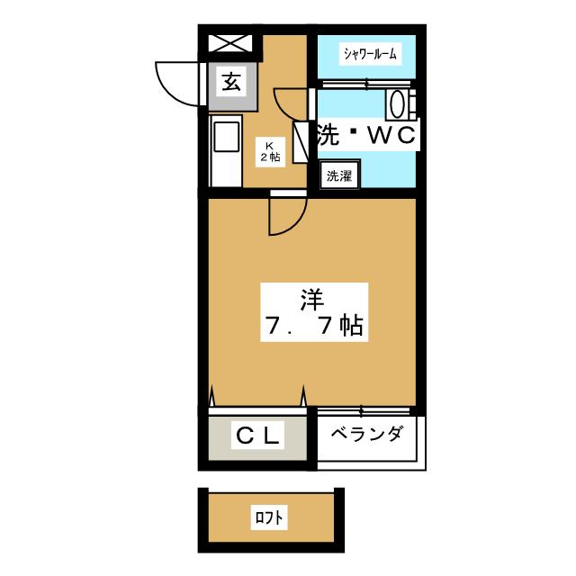 インフィニティ今池の間取り