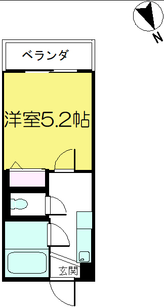 ベルメゾン　※弊社管理物件の間取り