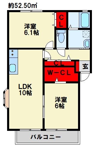 エスペランサの間取り