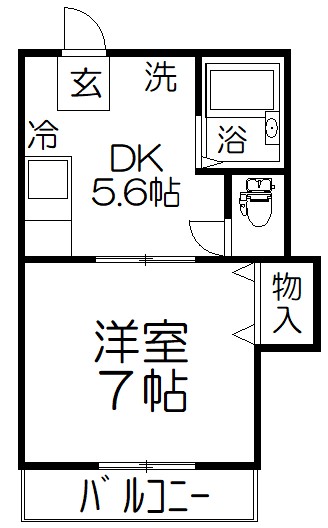 ビーンズバレーの間取り