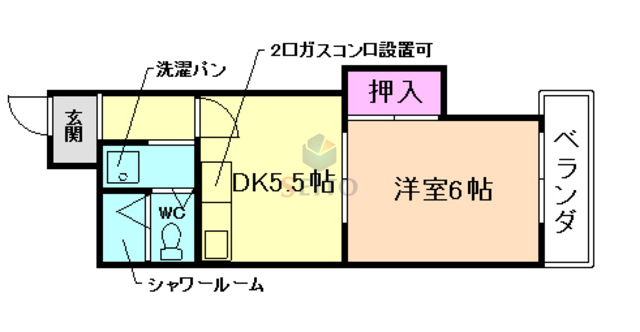 メゾンサプリームの間取り