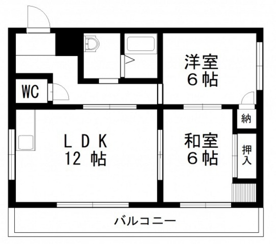 【ステイ１伊福町の間取り】