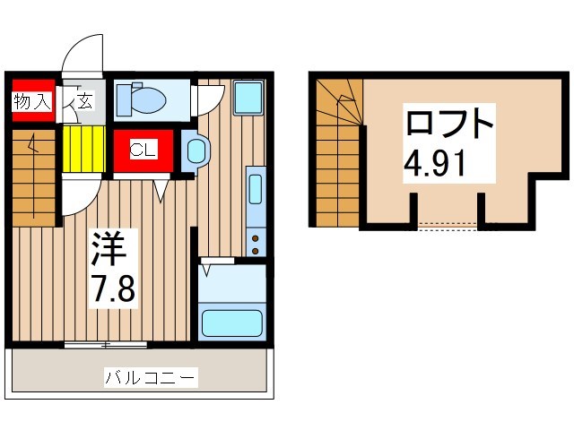 Liberta　Nextの間取り