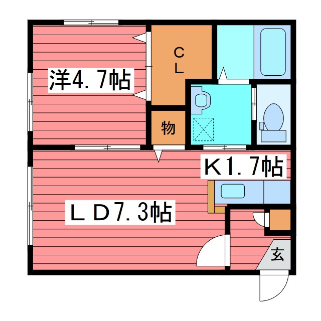 SENSAI-TSUKISAMUの間取り