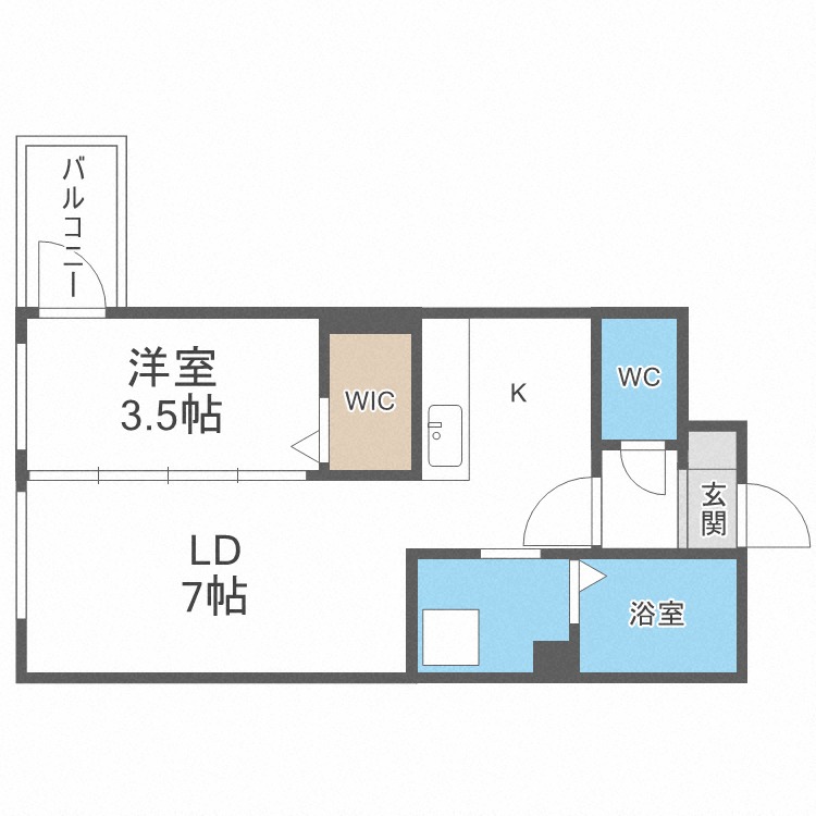 Ｃｏｕｒｔ　Ｔｉａｒａの間取り