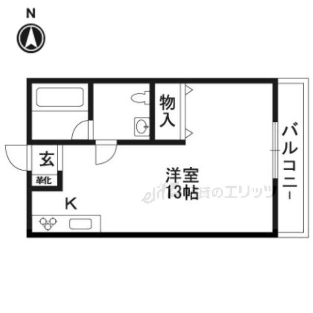 ハイツ根木の間取り