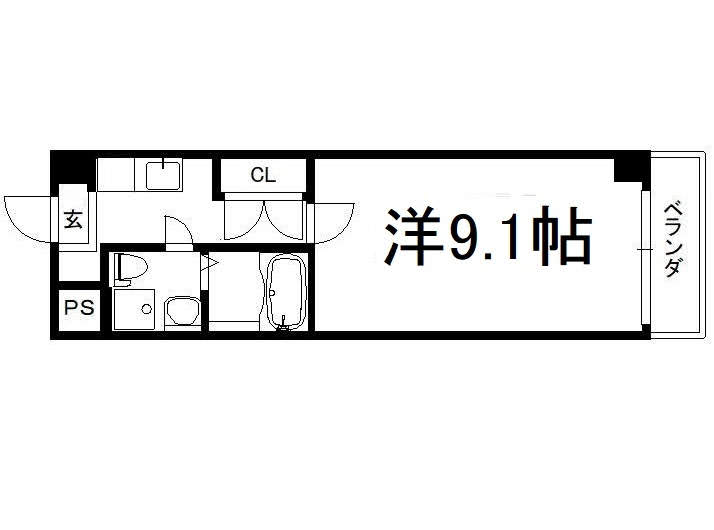 アートプラザ京田辺２の間取り