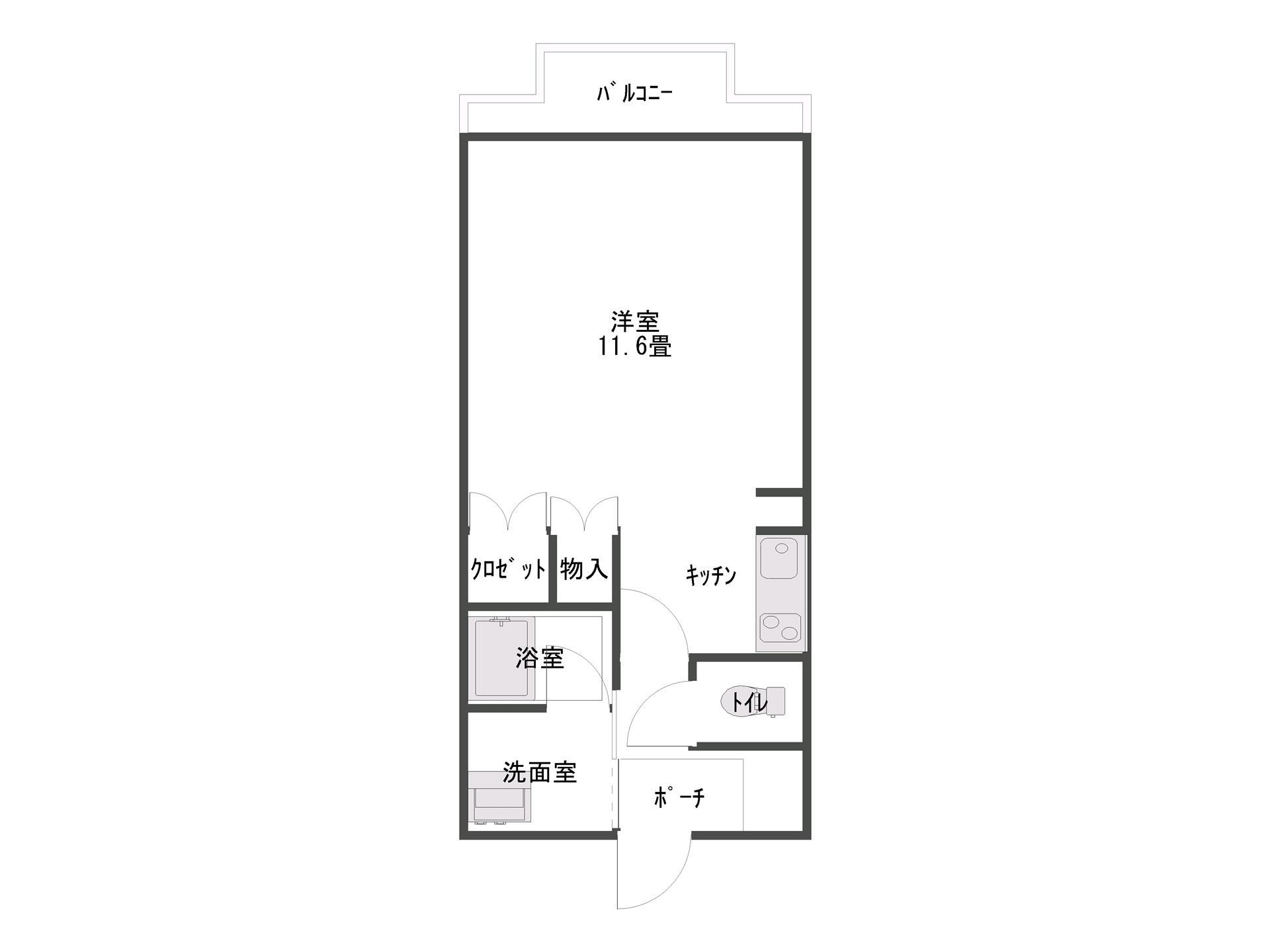 本町壱番館の間取り