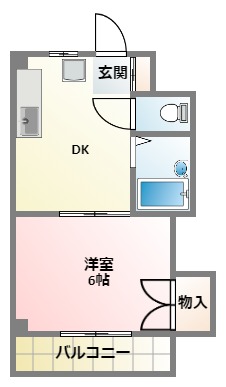 ヒルハイツ日吉の間取り