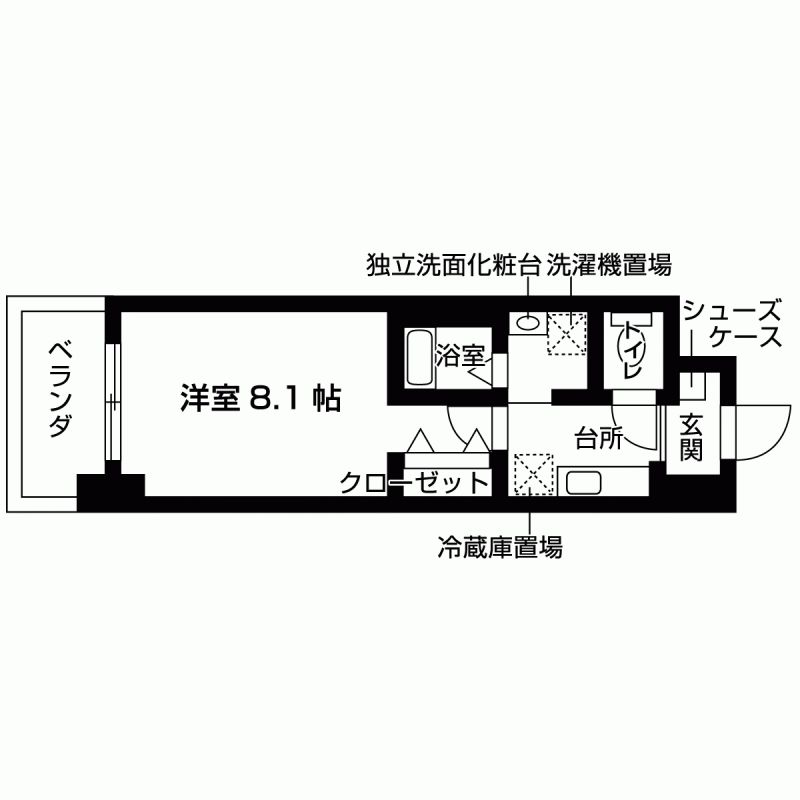 ラビグレイス武庫川の間取り