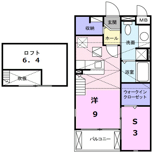 ベルオーブの間取り