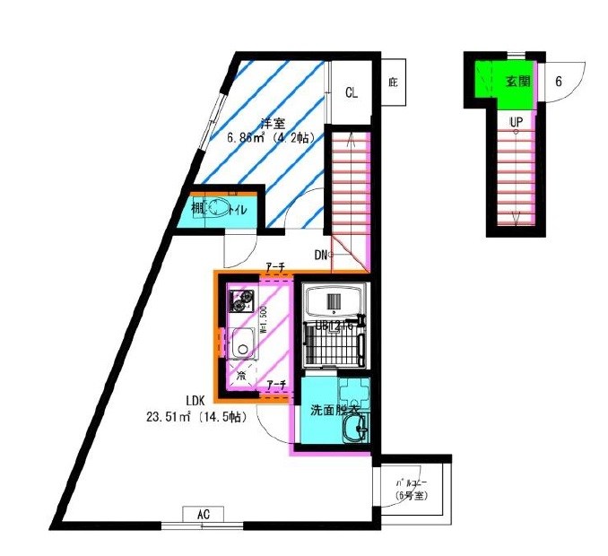 RadIAnce大府の間取り